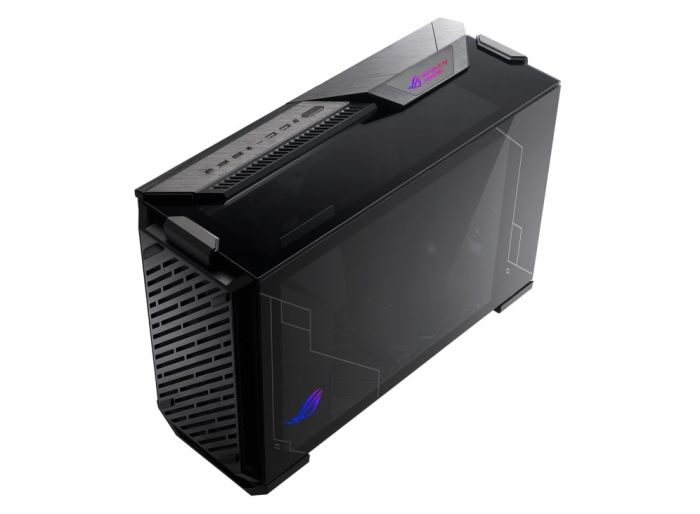 Корпус ASUS ROG Z11, без БП, 2xUSB3.2, 2xUSB2.0, 1xUSB Type-C, 3x140mm ARGB Fans, Tempered Glass front and right side, mITX, Black
