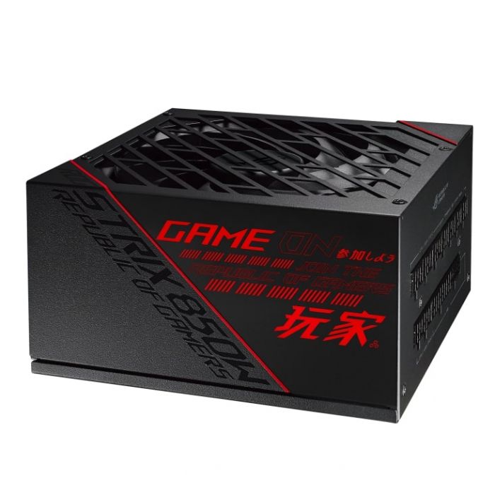 Блок живлення ASUS ROG STRIX  (850W), >90%, 80+ Gold, 135mm, 1xMB 24pin(20+4), 2xCPU 8pin(4+4), 3xMolex, 8xSATA, 6xPCIe 8pin(6+2), Fully Modular, ROG-STRIX-850G