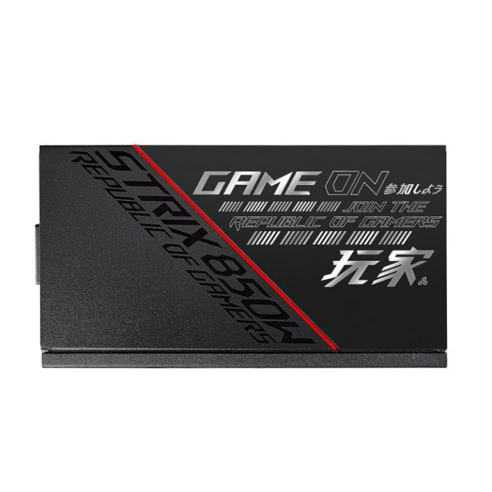 Блок живлення ASUS ROG STRIX  (850W), >90%, 80+ Gold, 135mm, 1xMB 24pin(20+4), 2xCPU 8pin(4+4), 3xMolex, 8xSATA, 6xPCIe 8pin(6+2), Fully Modular, ROG-STRIX-850G