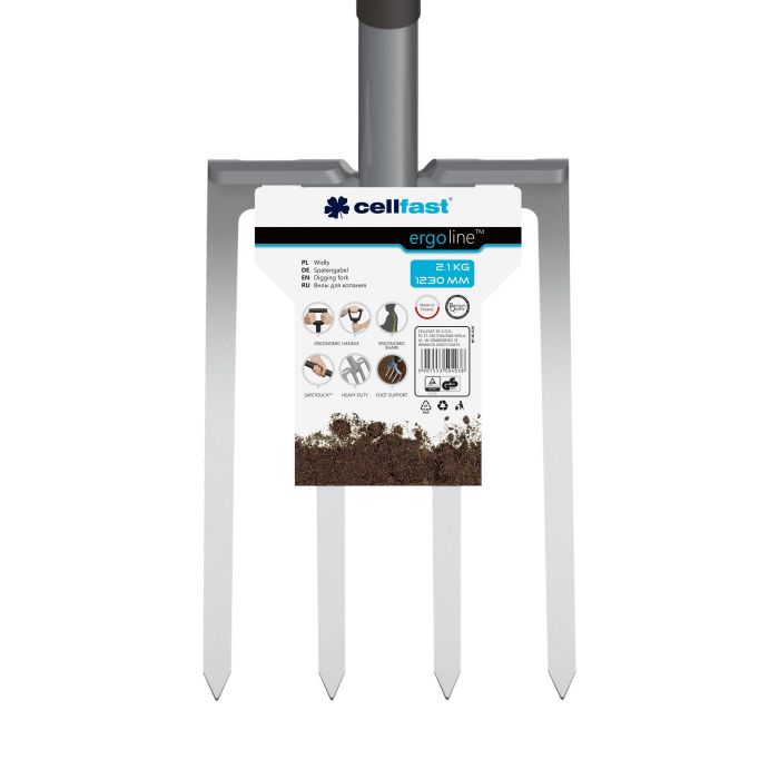 Вила Cellfast ERGO, 123 см, 2.1 кг