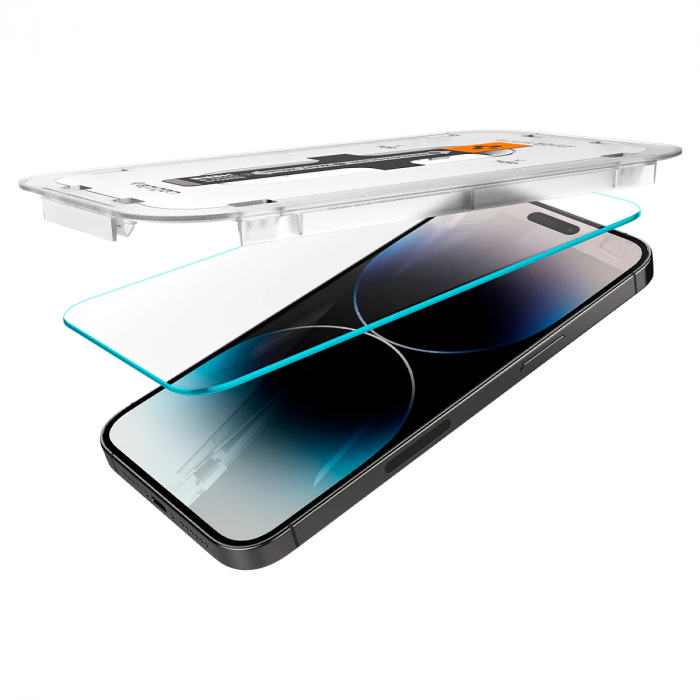 Захисне скло Spigen для Apple Iphone 14 Pro Max Glas tR EZ Fit (2 Pack), Clear