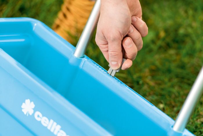 Сівалка Cellfast, 12 л, ширина розкиду 45см, діаметр гранул 1-10мм