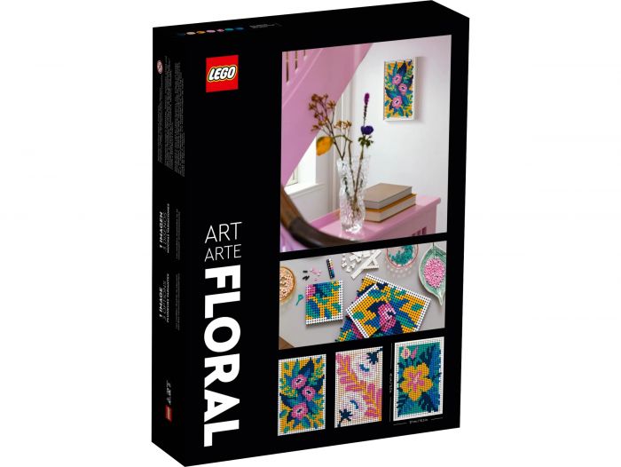 Конструктор LEGO ART Квіткове мистецтво