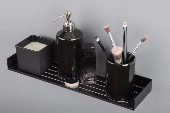 Полиця Deante Mokko пласка, чорна