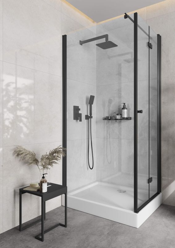 Полиця Deante Mokko пласка, чорна