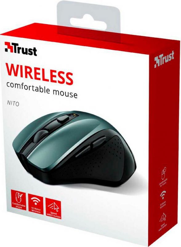 Миша Trust NITO WL GREY-BLACK