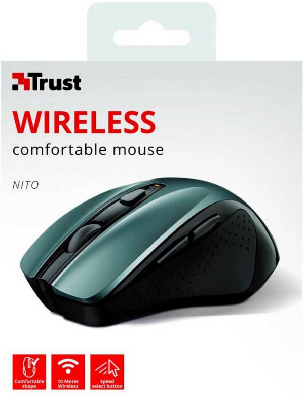 Миша Trust NITO WL GREY-BLACK