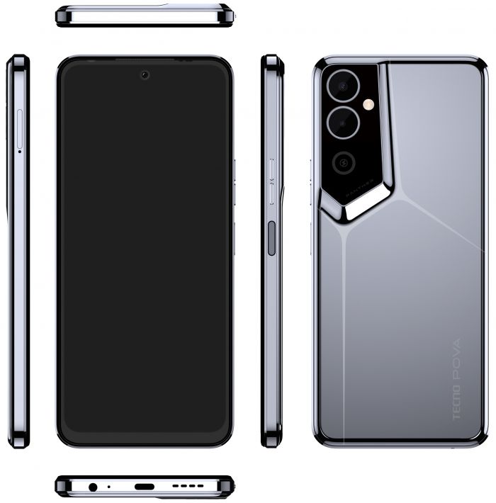 Смартфон TECNO POVA NEO-2 (LG6n) 6/128Gb 2SIM Uranolith Grey