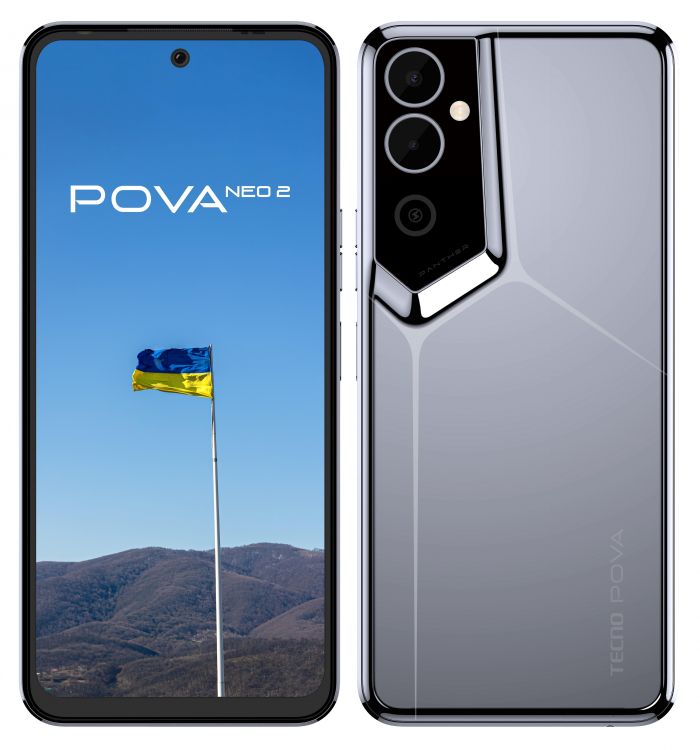 Смартфон TECNO POVA NEO-2 (LG6n) 6/128Gb 2SIM Uranolith Grey