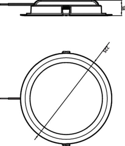 Світильник даунлайт Philips DN020B G3 23W 200мм 3000K