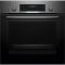 Духова шафа Bosch електрична, 66л, A, дисплей, конвекція, антрацит