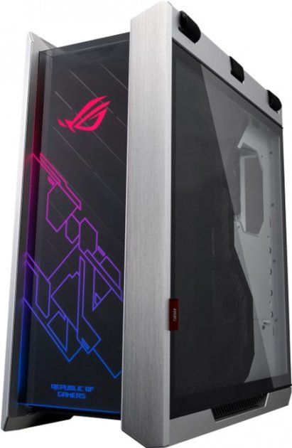 Корпус ASUS GX601 ROG Strix Helios White Edition, без БП, 5xUSB3.1, 4x140mm Fan, Tempered Glass front right left side, EATX, White, aluminum frame, Aura Sync RGB