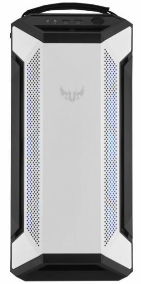 Корпус ASUS TUF Gaming GT501 White Edition, без БП, 2xUSB3.1, 3x120mm RGB Fans, 1x140mm, Tempered Glass side, EATX, White