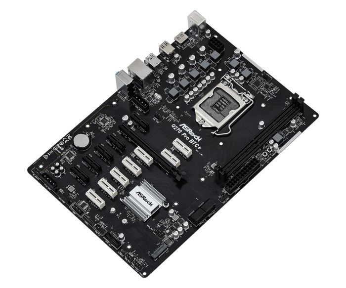 Материнська плата ASRock Q270 PRO BTC+ s1151 Q270 2xDDR4 HDMI DVI D-Sub ATX