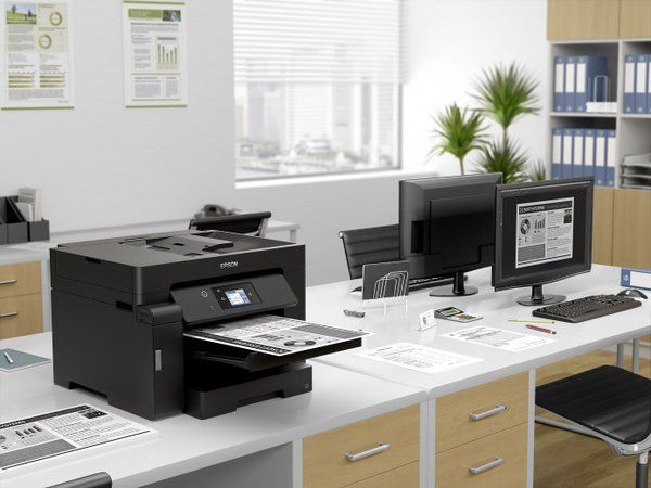 БФП ink mono A3 Epson EcoTank M15140 32 ppm DADF Duplex USB Ethernet Wi-Fi Pigment