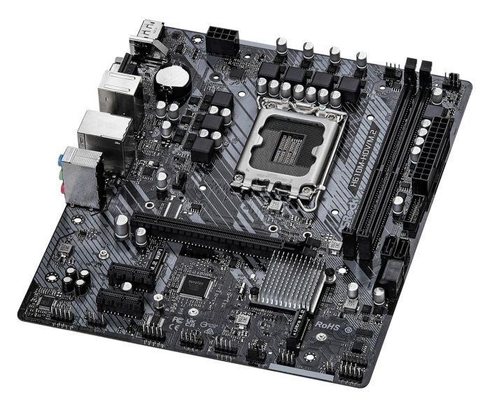 Материнська плата H610M-HDV/M.2 s1700 H610 2xDDR4 HDMA VGA mATX