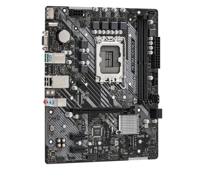 Материнська плата H610M-HDV/M.2 s1700 H610 2xDDR4 HDMA VGA mATX