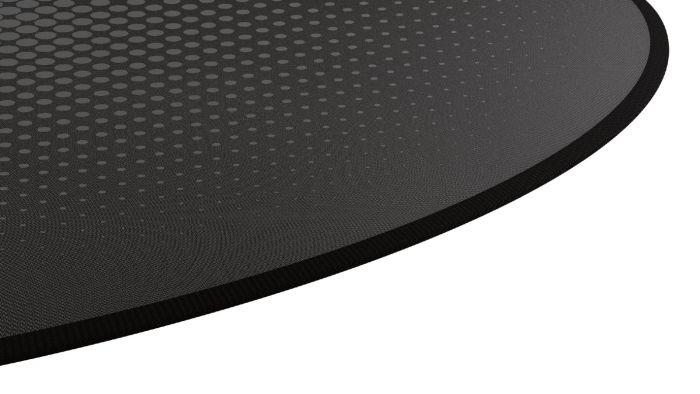 Килимок для крісла Trust Mika Round mat Black