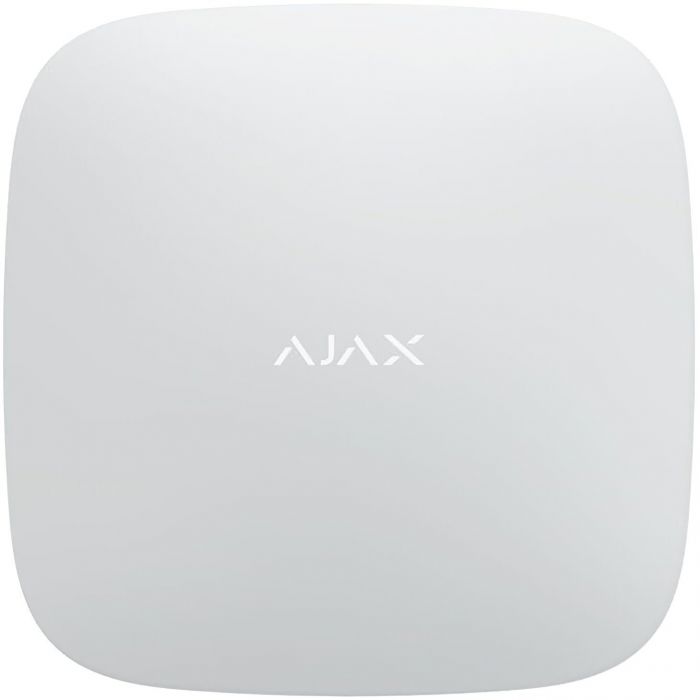 Охоронна централь Ajax Hub 2, модуль 4G,  бездротовий, Jeweler, білий