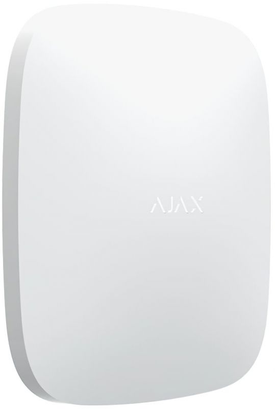 Охоронна централь Ajax Hub 2, модуль 4G,  бездротовий, Jeweler, білий