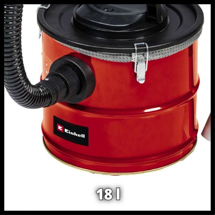 Пилосос Einhell для золы TC-AV 1718 DW, 1200 Вт, 18л, 170 мбар, 3.25 кг