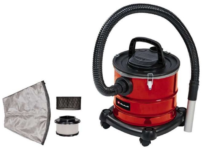 Пилосос Einhell для золы TC-AV 1718 DW, 1250 Вт, 20л, 175 мбар, 3.7 кг