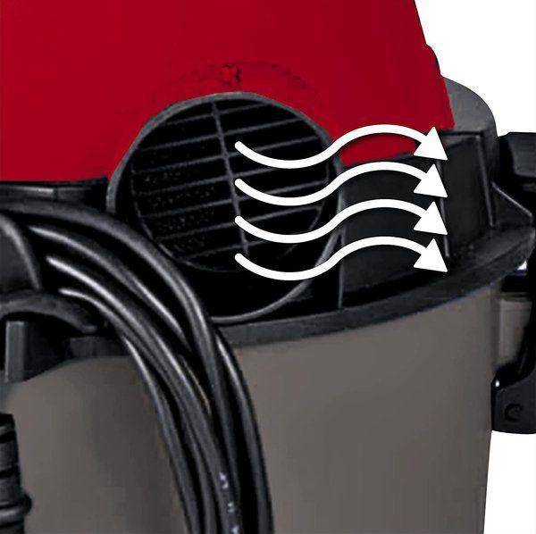 Пилосос Einhell TC-VC 1815, воооге/сухе прибирання, 1250 Вт, 15л, 180 мбар, 3.64 кг