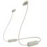 Навушники SONY WI-C100 In-ear IPX4 Wireless Бежевий