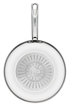 Сковорода Tefal Intuition ВОК, 28см, покриття Titanium, індукція, Thermo-Spot, нерж.сталь