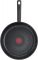 Сковорода Tefal So Recycled, 24см, покриття Titanium 2Х, індукція, Thermo-Spot, алюм., чорний