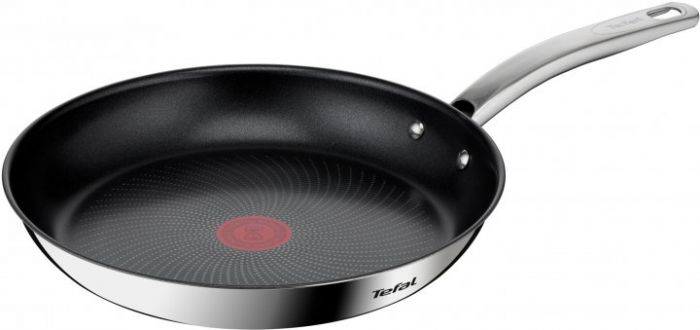 Набір сковорідок Tefal Intuition 20, 26см, покриття Titanium, індукція, Thermo-Spot, нерж.сталь