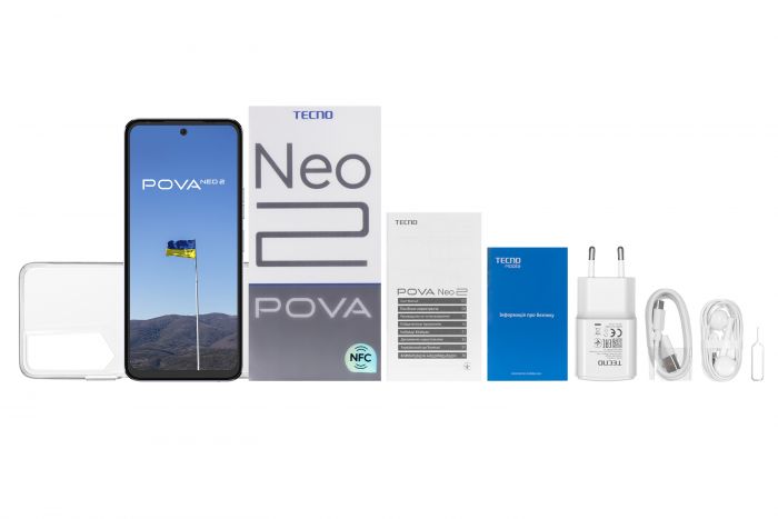 Смартфон TECNO POVA NEO-2 (LG6n) 6/128Gb 2SIM Cyber Blue