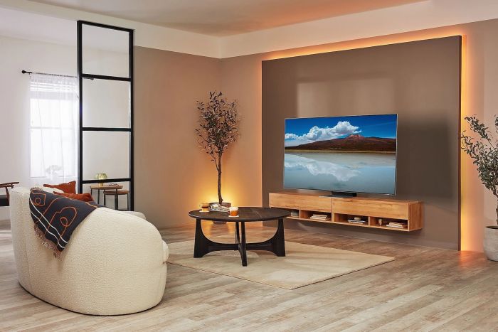Телевізор 65" Samsung NeoQLED 4K 100Hz Smart Tizen BRIGHT SILVER
