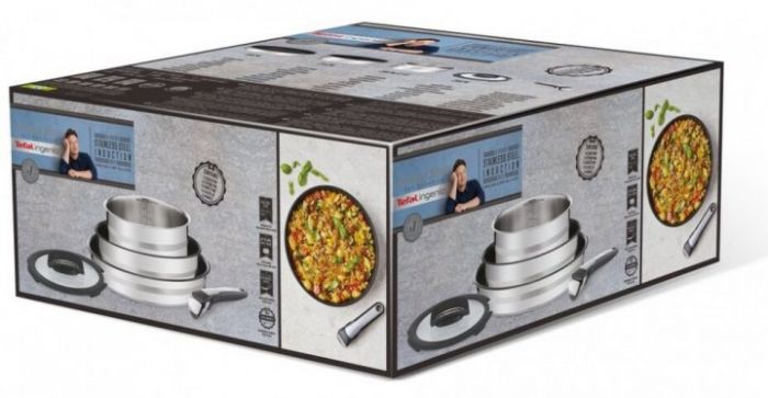 Набір посуду Tefal Ingenio Jamie Oliver, 5 предметів, нерж.сталь