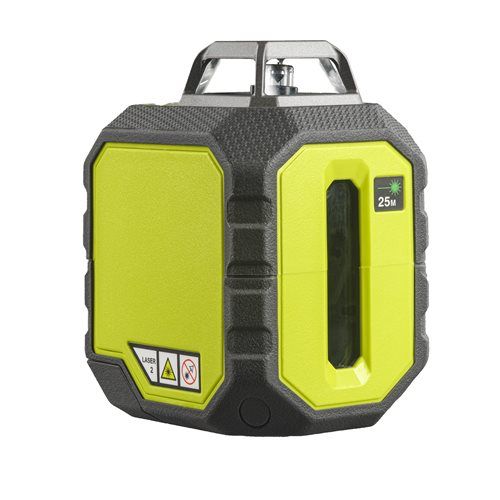 Нівелір лазерний Ryobi RB360GLL, 25 м, 360 °, зелений колір променя