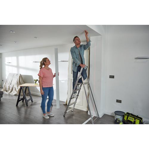 Нівелір лазерний Ryobi RB360RLL, 20 м, 360 °, червоний колір променя