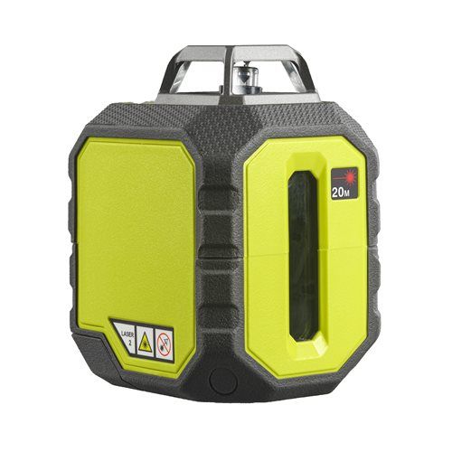 Нівелір лазерний Ryobi RB360RLL, 20 м, 360 °, червоний колір променя