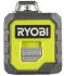 Нівелір лазерний Ryobi RB360RLL, 20 м, 360 °, червоний колір променя