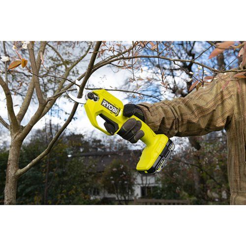 Секатор Ryobi RY18SCA-0, акумуляторний ONE+, 18В, до 25 мм (без АКБ та ЗУ)