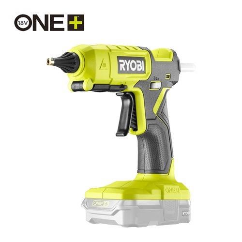 Пістолет клейовий Ryobi RGL18-0 акумуляторний ONE+,18В, стрижні 11/12 мм, 2 режими 200/130 град., solo (без АКБ та ЗУ)