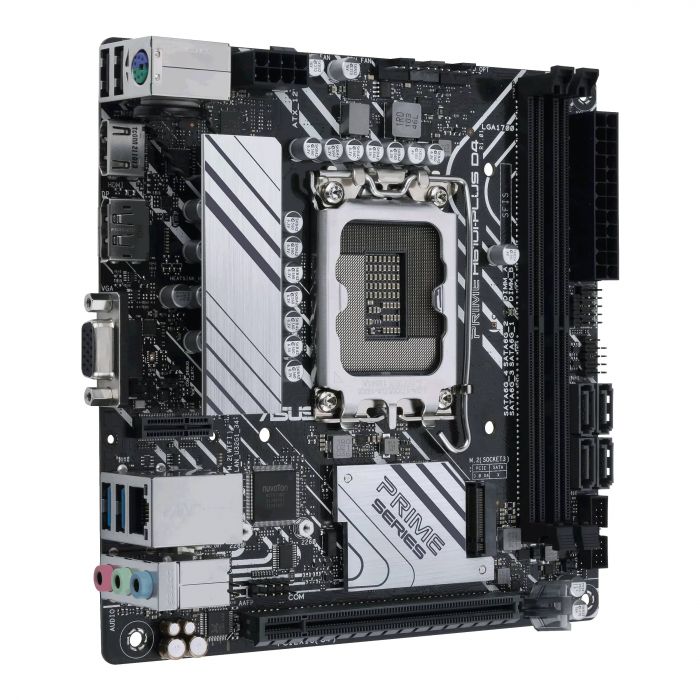 Материнcька плата ASUS PRIME H610I-PLUS D4-CSM s1700 H610 2xDDR4 M.2 HDMI-VGA-DP mITX