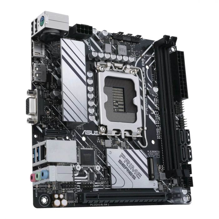 Материнcька плата ASUS PRIME H610I-PLUS D4-CSM s1700 H610 2xDDR4 M.2 HDMI-VGA-DP mITX