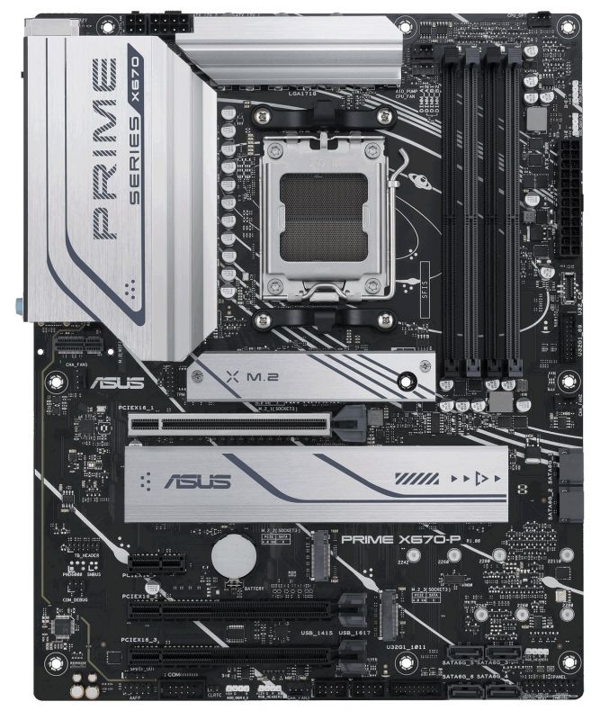 Материнcька плата ASUS PRIME X670-P sAM5 X670 4xDDR5 M.2 DP-HDMI WiFi BT ATX