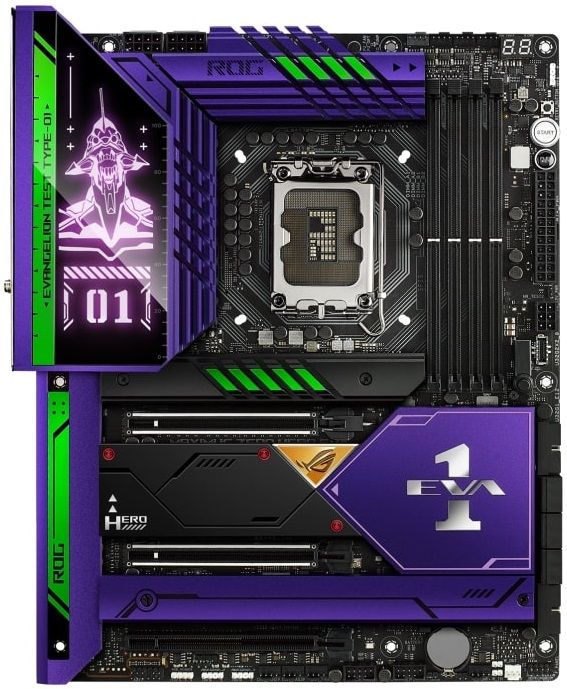 Материнcька плата ASUS ROG MAXIMUS Z690 HERO EVA s1700 Z690 4xDDR5 M.2 HDMI Thunderbolt WiFi BT ATX