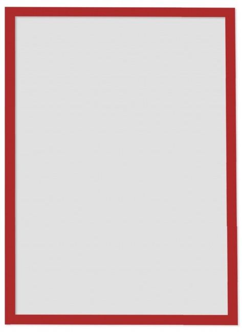 Рамки магнітні A4 червоні Magnetofix Frame Red Set
