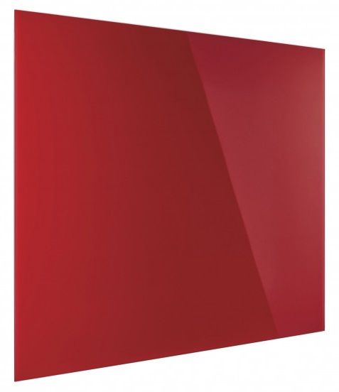 Дошка скляна магнітно-маркерна 1200x900 червона Magnetoplan Glassboard-Red