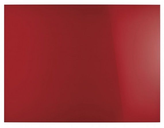 Дошка скляна магнітно-маркерна 1200x900 червона Magnetoplan Glassboard-Red