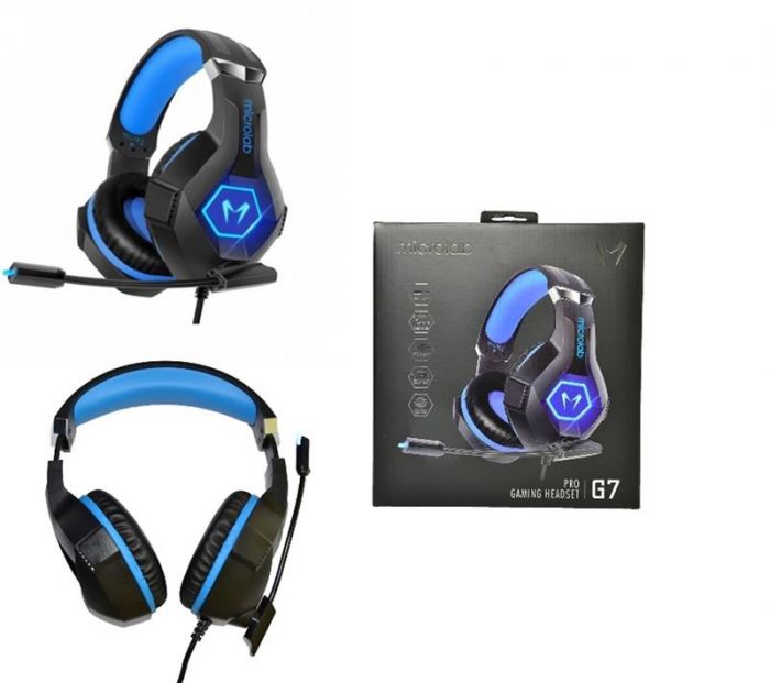 Гарнітура MICROLAB G7BR Black,Blue