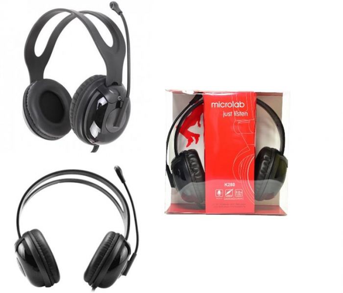Гарнітура MICROLAB K280B Black