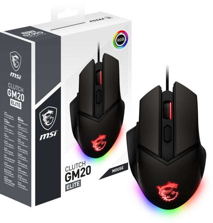Миша MSI Clutch GM20 Elite GAMING Mouse